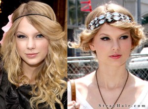 taylor swift hippie headband hairstyle