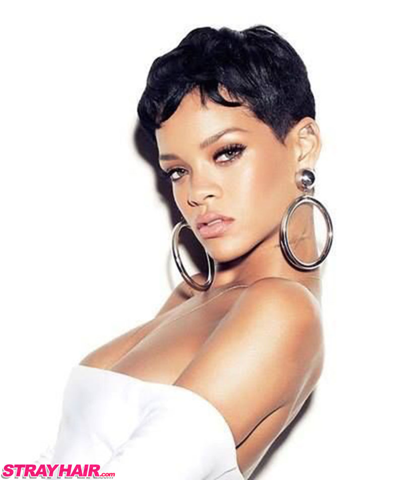 Rihanna Short Hairstyles