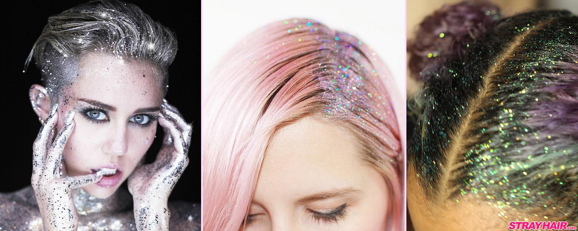 GlitterRoots The Most Sparkly Hairstyle