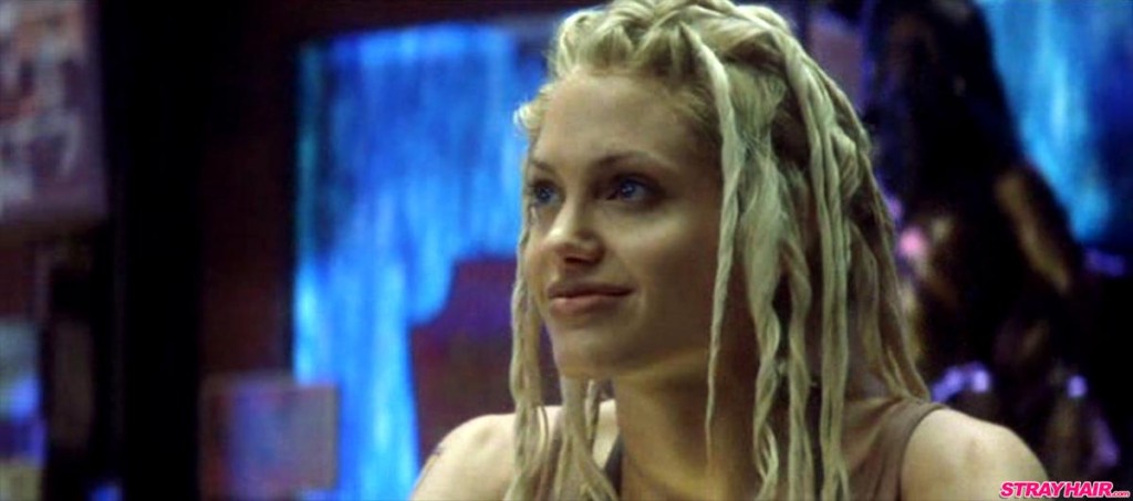 Angelina Jolie Sway Gone In 60 Seconds Faux-Dread Hairstyle